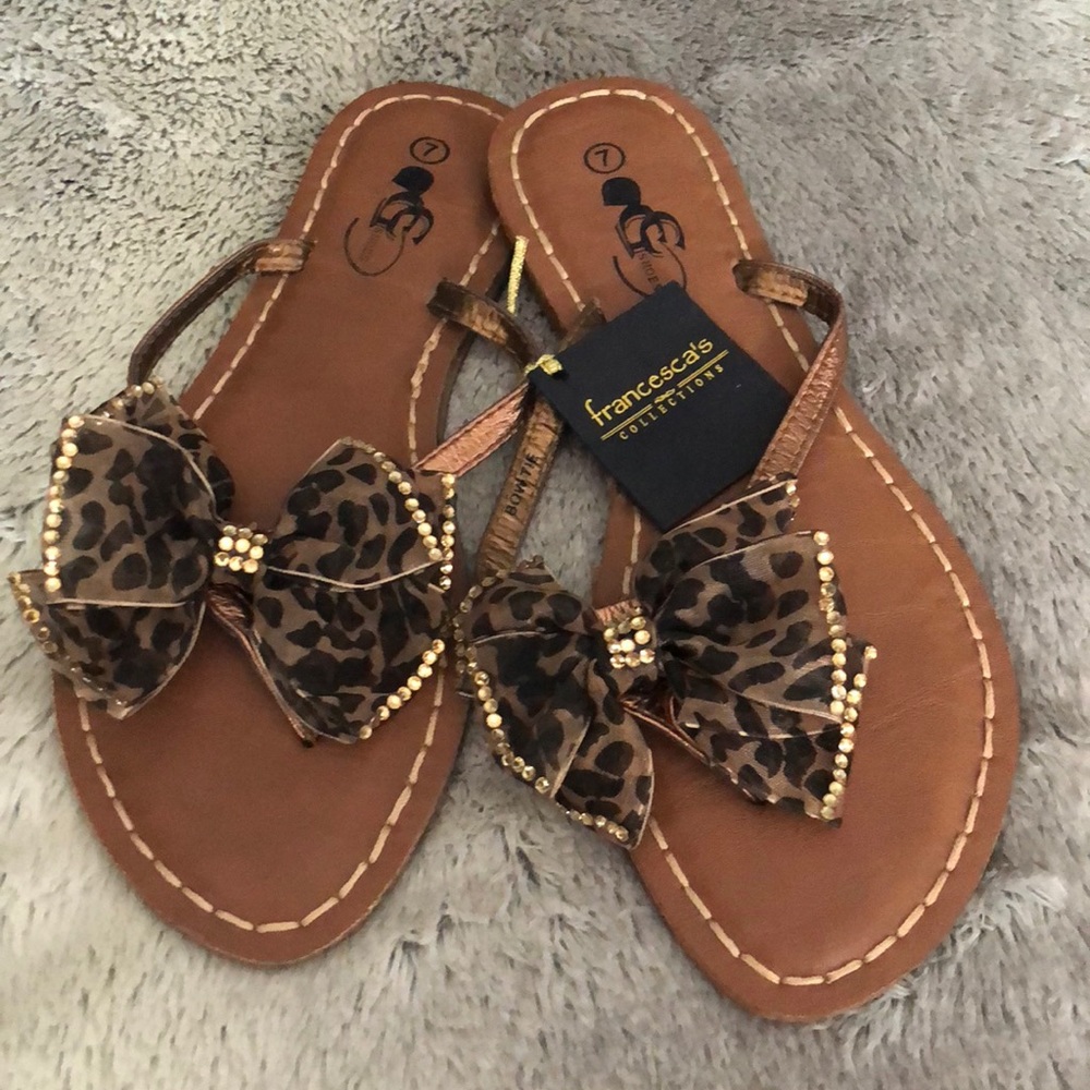 Francesca’s Flip Flops Size 7